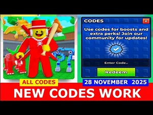 *NEW CODES* [UPD] Brainrot Clicker Simulator ROBLOX | ALL CODES | November 28, 2025