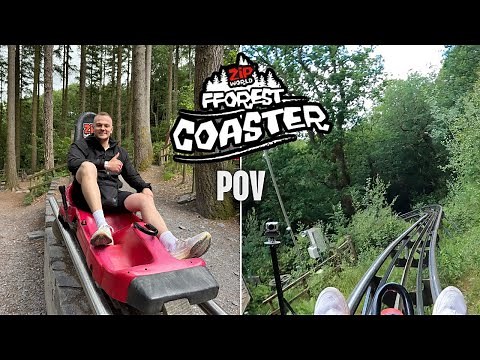 Zip World Fforest Coaster Wales POV (2025)