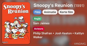 Snoopy's Reunion (1991)