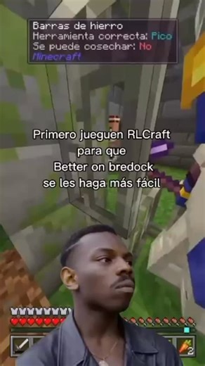 El mejor hack para Better on Bedrock #jimmyblessed #minecraft #rlcraft #betteronbedrock #humor | Jimmy Blessed