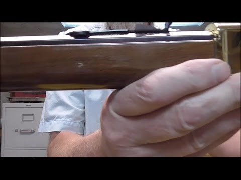 Polishing a Henry Rifle