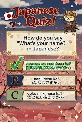 Japanese Quiz: Test Your Knowledge of 7 Key Phrases