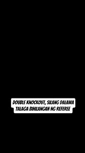 753K views · 9.7K reactions | double knockout, galing ng referee silang dalawa talaga binilangan #onechampionship #fighter #mma #ufc #boxing | Talksportsph.tv | Facebook