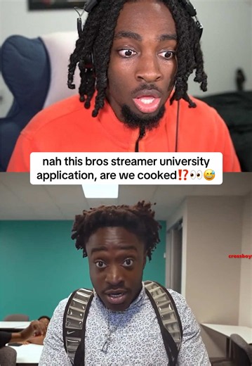 Surburbbaby Streamer University 2026 Application REACTION! #fyp #foryou #streameruniversity #reaction #surburbbaby