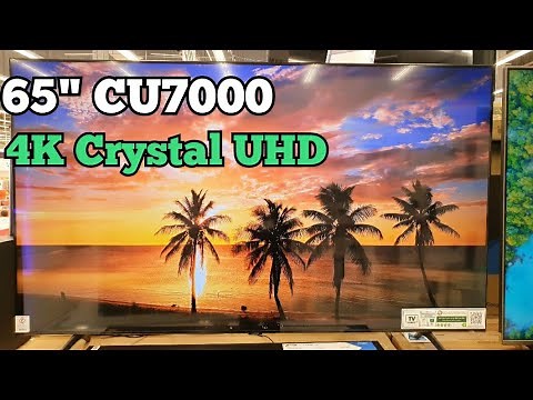 Samsung 65" CU7000 Crystal UHD 4K Smart TV 2023 | Overview!🔥💯