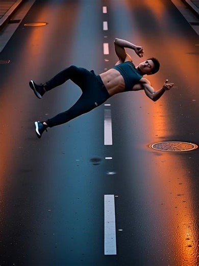 Crazy Rooftop Backflip – Cinematic Action!