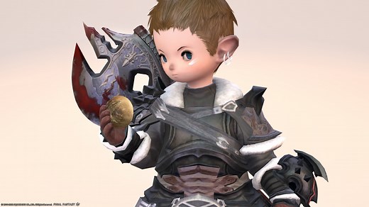 【ミラプリ】なりきり闇の戦士 “アルバート” 装備コスプレ（ララフェル男子Ver.）