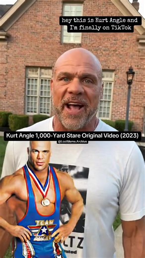 Kurt Angle 1,000-Yard Stare Meme Video (2023)