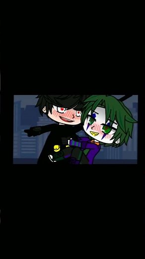 Batman & Joker #gacha #gachaclub #gachameme