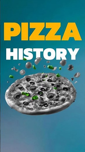 The Unexpected Origin of Pizza 🍕 #pizza #educational