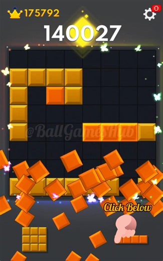 Block Blast 😱🔥 INSANE Combo & High Score! #shorts