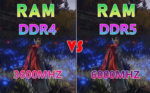 内存条测试 DDR4 3600MHz vs DDR5 6000MHz 差距多大？
