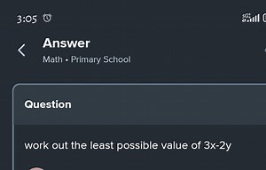 3:05(b)sct.AnswerMath • Primary SchoolQuestionwork out ... | Filo