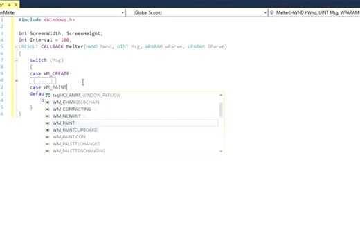 (C_C++ Prank Program ) 屏幕融化的效果{与MEMZ差不多的恶心屏幕}