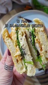 30 Tage - 30 Kalorienkiller Rezepte 🔥🥳 Tag 1: High Protein Caesar Salad Burger 🍔💪🏼 ✨Für einen Burger: 1 Dinkel Toastbrötchen, 100g Hähnchenbrustfilet, Salat Dressing: 30g Joghurt (2%), 1/2 TL Senf, 20g Parmesan, 1 Spritzer Zitronensaft, 1/2 TL Knoblauchpulver, Salz, Pfeffer Zubereitung: die Brötchen toasten, das Hähnchenbrustfilet mit Paprika edelsüß, Salz und Knoblauchpulver würzen, dann im Airfryer bei 200°C für ca. 10 Minuten garen oder alternativ in der Pfanne anbraten. Die Zutaten für 