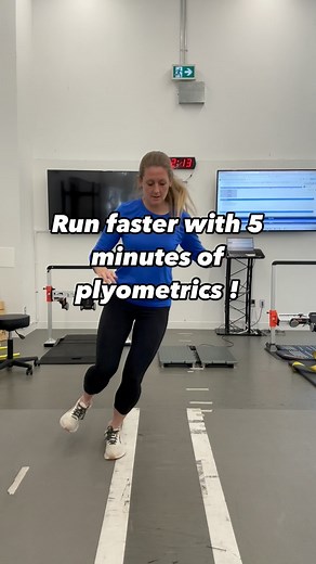Equipment free plyometrics for runners! Did you know doing a simple plyo routine 2 times/week can improve your running speed? Plyometrics can improve both power and ground contact time. And you don’t need to spend 30 minutes doing them! You can throw them into your running warmup or do them before your strength session and they don’t take much longer than 5 minutes. Try choosing 3-4 exercises and perform 3 sets 8. Work on a short ground contact time (get off the ground quickly with each jump) an
