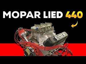 The Shocking Truth Behind Chrysler Mopar 440 Magnum Engine!