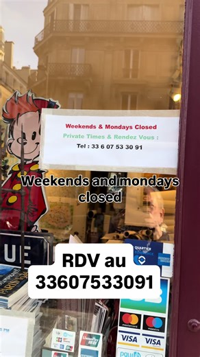 Nous avons de tout pour vous de tout de tout de tout. N’hésitez pas à nous demander la lune, vous la décrochons ! Ouvert Mardi 20 Janvier 12h à 18h Ou sur rendez-vous vous weekend et lundi Make Your Day Unforgettable Today Tuesday January 20 open from 12 pm to 6 pm Open Saturday Sunday Monday Only On Private Times : Get Your Rendez Vous at 33 607533091 As Always Closed To The Public Saturdays Sundays Mondays Faites de ce Mardi 20 Janvier un jour inoubliable avec nous de 12 h à 18h Ouvert samedi 