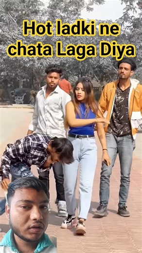 hot girl ne chata Laga Diya