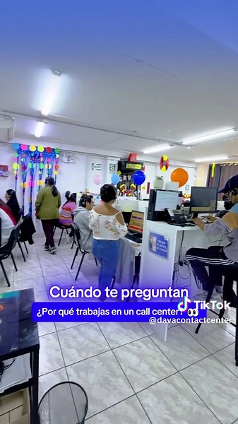 ¿POR QUÉ TRABAJAR EN UN CALL CENTER? 🤔😨 Aquí te damos 4 razones para que te unas a nuestro equipo 💙🎧 #call #beneficios #trabajo #Lima #DavaContactCenter