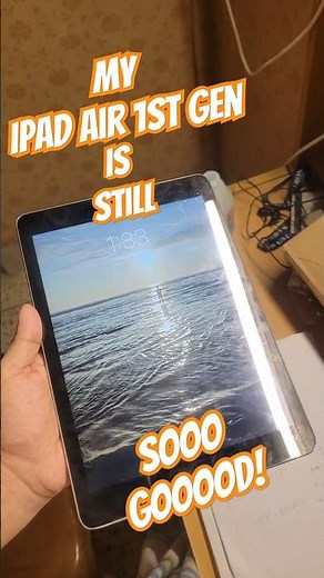 My iPad Air 1st Gen is still soo good! #ipad #apple #old #ipadair