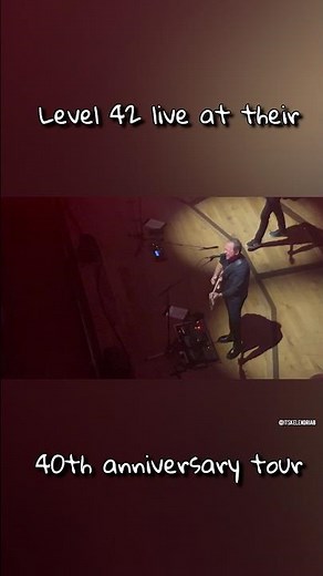 Level 42 live!