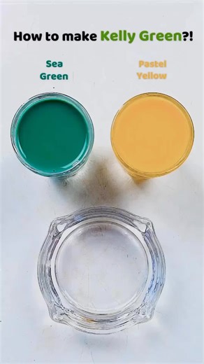 How to Create Kelly Green Paint with Color Mixing