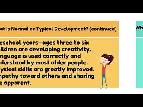 Typical and Atypical Child Development
