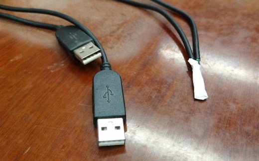 USB2.0公对公数据线DIY简易版本分享