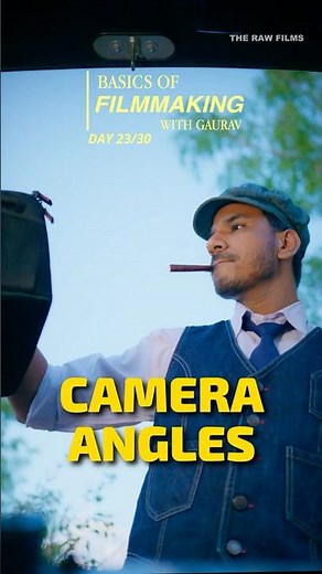 Use These 4 Angles to Look Cinematic 🎬 #filmmaking #camera