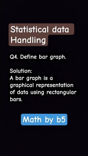 Bar Graph Definition | Data Representation Made Easy 📊 #shorts