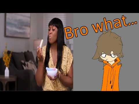 Insane woman eats chalk for fun...