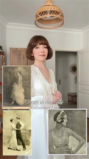 A ghost of a bride, dipped in vintage whispers. 1920s romance meets Halloween. 🖤🌙 @gizemsvintagecloset 👰👻 #halloween #vintage #spookyseason #spooky #inspo #autumnvibes #1920sfashion #party #partyseason #whattowear #outfit #bride #Halloweenbride #babeyond | BABEYOND