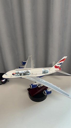 The British Airways A380 isn't just an aircraft ✈️ It's one of the most recognisable airliners in the world and a true icon of modern aviation. With its distinctive double-deck design and timeless British Airways livery, it remains a favourite among aviation enthusiasts and collectors alike. 🎁 Perfect for collecting & gifting 👇 Explore the collection below #BritishAirways #A380 #AircraftModel #AviationLovers #PlaneSpotting