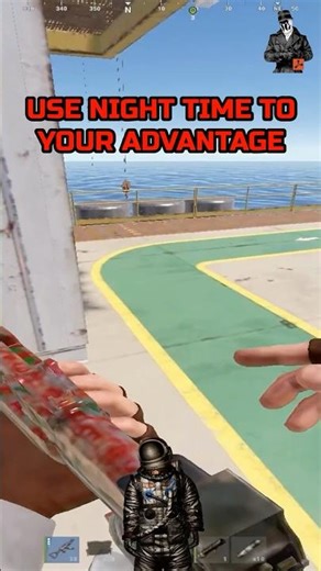 Never Waste Nighttime Again #RustGameplay #Survival #Shorts