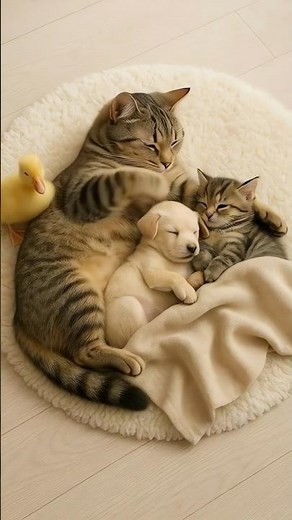 Wrapped in Gentle Warmth #animals #cute