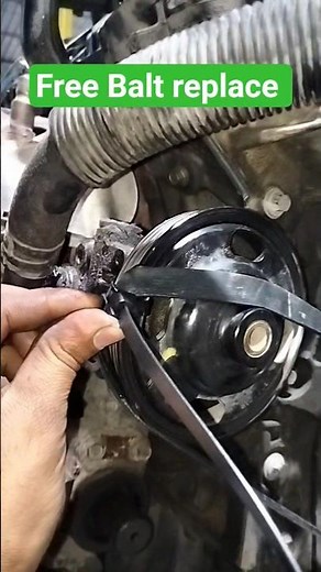 Installing STRETCH BELTS the EASY WAY (No Special Tools Required) #shorts #ford #edge #mechanic