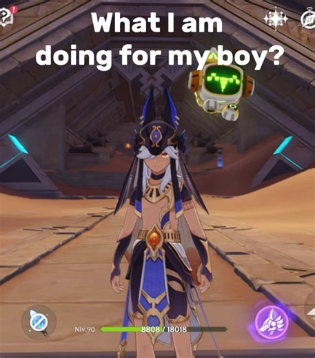 Creating a Cyno Character in Genshin Impact