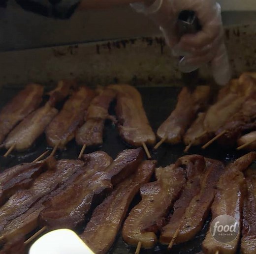 Bacon lovers, get ready for this goodness on a stick 🤤 | Food Network