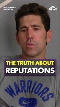 Bob Myers reveals the harsh truth about NBA reputations 👀