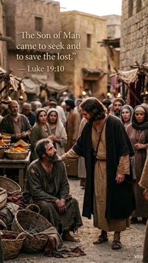 The Son of Man came to seek and to save the lost.” — Luke 19:10