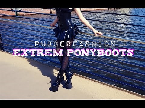 Lurina Lucrezia rubberfashion ponyboots