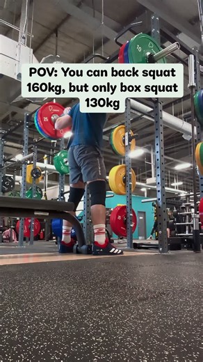 While some people might find box squats easier due to mechanical advantages or a limited range of motion, a standard box squat is typically harder than a back squat. The primary reason you can usually back squat more is the stretch reflex. When you descend in a regular squat, your muscles act like a rubber band, storing elastic energy that helps you