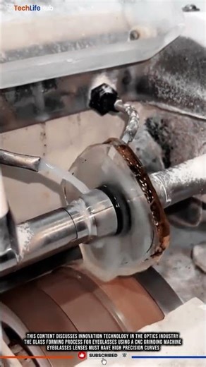 Innovation Technology Eyeglasses Lens Forming with CNC Grinding & Non-Contact Metrology