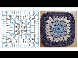[Crochet motif] Knitting motif, understanding the pattern, knitting a single length, knitting 3-c...