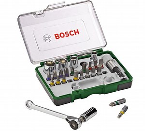 🪛 Bosch Schrauberbit und Ratschen-Set 27tlg. für 10,97€ (statt 17€)