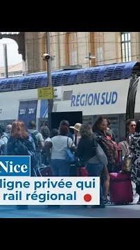 Marseille-Nice : la nouvelle ligne privée qui bouscule le rail régional