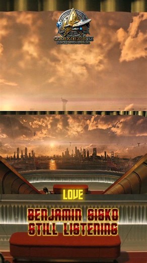 Captain Benjamin Sisko returns in Starfleet Academy Episode 5 through an Avery Brooks voice cameo—audio drawn from his jazz album Here, selected by Cirroc Lofton with Brooks’ blessing. In the 32nd century, photonic cadet SAM stands above the skyline of San Francisco and offers a simple invitation: “If you ever want to talk, I’m here.” Sisko’s voice answers—calm, timeless, speaking of divine laws and love in the language of the Prophets. No physical return. No visual reveal. Just the Emissary’s v