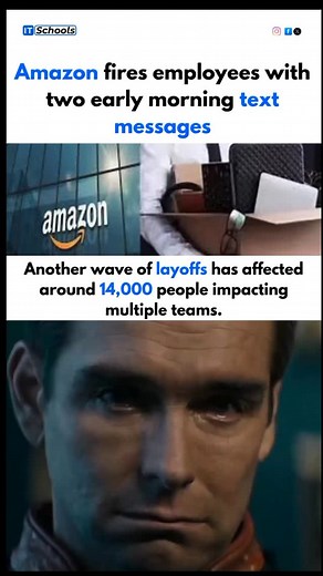 Amazon sent two text messages to affected employees within minutes of...