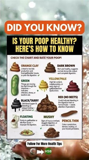 What Your Poop Color Says About Your Health 💩